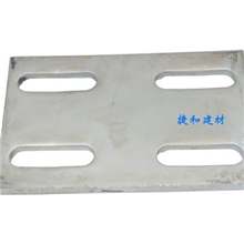 热镀锌钢板250*300*10mm（孔直径18mm*4）_安装材料