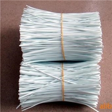 供应PE/PVC/PP扎线带/扎带/套管/包胶铁线