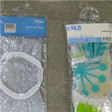 淋浴帽厂家直销混批PE非洲卡加厚防水浴帽