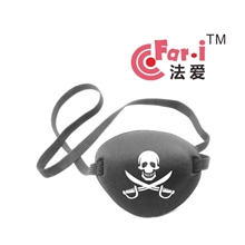 成人儿童法爱海盗独眼龙单眼罩手术后遮盖训练纠正弱视散光近视