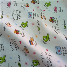 印花针织面料针织布印花双面针织棉布