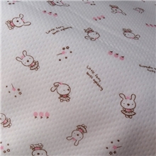 空气层保暖内衣面料竹纤维夹棉提花/批发全国