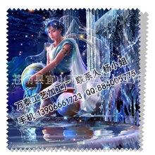 专业生产热升华转印纸眼镜布热转印加工纤维裁片面料印花