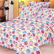 【蓝星新款】荣源40全棉斜纹印花布床品面料订做四件套