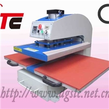 厂家直销STC40*50cm气动自动双工位热转印机烫画机印花机压烫机