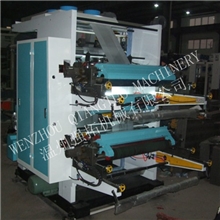 供应两色塑料薄膜斜齿印刷机