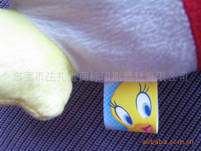 广东佛山毛绒玩具洗水唛环保洗水唛