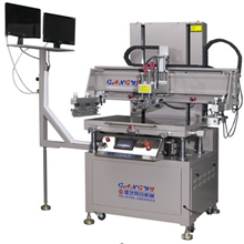 CCD对位高精密伺服垂直丝印机半自动丝印机平面丝印机丝印机