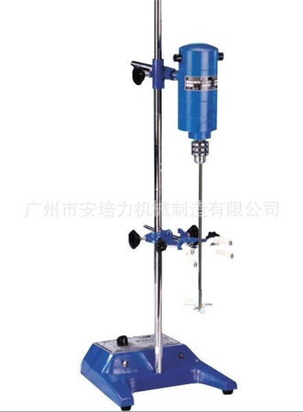 JB90-D电动搅拌机，上海标本，实验室搅拌机.配有四叶搅拌桨一套