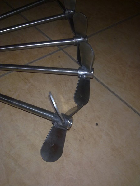 搅拌桨叶，搅拌桨，不锈钢叶片，电动搅拌器叶片