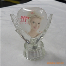 供应水晶镜像/批发水晶白坯/手捧心水晶