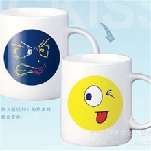 热转印变色杯可爱卡通造型一级杯胚可以定制厂家特价