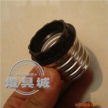 转换灯头E27螺口转换大灯头E27转E40灯口小变大转换灯头
