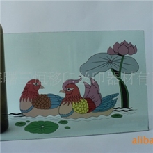 提供钢化玻璃花膜