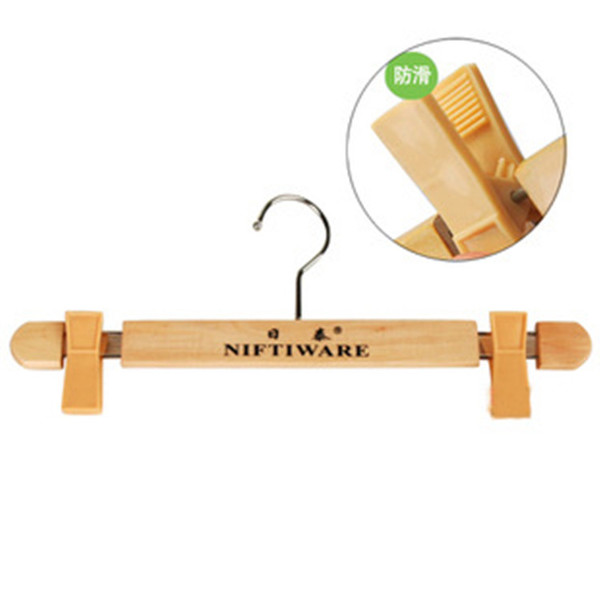 义乌日泰伸缩裤架批发实木裤夹衣橱高档裤夹服装店裤夹厂家直销