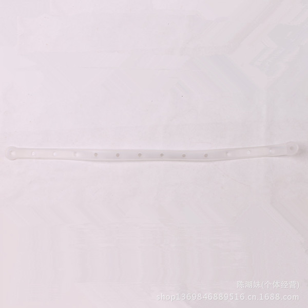 义乌白色透明连接条批发服装店配件连接条厂家直销