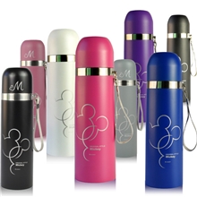 批发男女不锈钢保温杯迪斯尼保温水壶磨砂双层真空杯/运动水杯