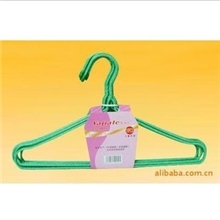 0515儿童/晒衣/晾衣/挂衣架铁丝包塑衣架