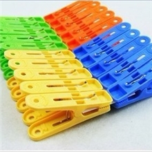 小号一包20个塑料衣夹晾衣夹子晒衣夹塑料夹子