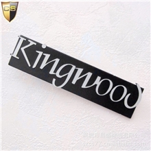 【高光标牌】背面带脚的高光标牌立体字黑底标牌低价标牌