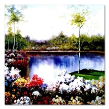 丝印无框画-装饰画-丝印加工标识标牌亚克力展会广告设计制作