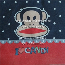 供应牛津布裁片印花来料加工图案清晰品质稳定耐水洗不褪色