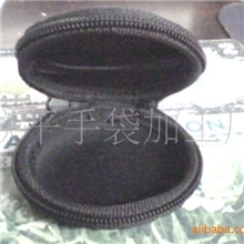 圆形耳机包(外表光滑，做工精细)