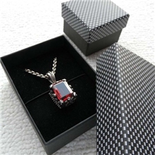 首饰盒批发高档手链盒饰品盒印刷包装盒伯爵项链盒(中号)