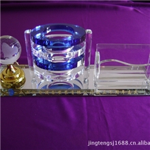 【批发零售】水晶办公摆件水晶办公三件套欢迎新老客户订购
