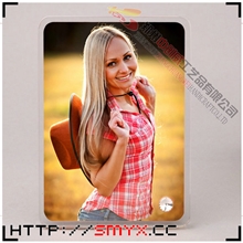 厂家批发物美价廉高质量圆角（水晶相框）热转印钢化玻璃相框