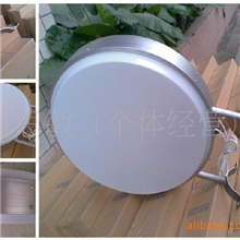 户外广告路边圆形吸塑灯箱电杆吸塑灯箱厂家制作出售