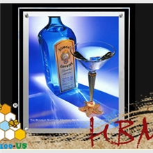 亚克力导光板，环保材料激光打点划线丝印