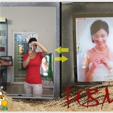 （广告灯箱）led节能感应灯箱