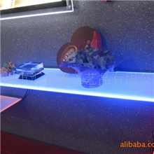 厂家直供LED展示架发光装饰板LED亚克力饰品架层板灯