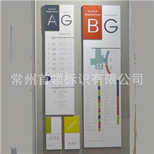 制造供应新型铝合金标识牌