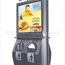 供应太阳能灯箱太阳能广告垃圾箱环保垃圾箱果皮箱环卫箱