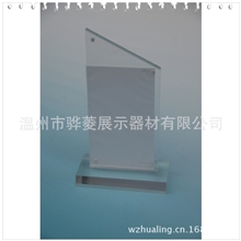 厂家直销a4亚克力台卡三角台卡亚克力桌卡