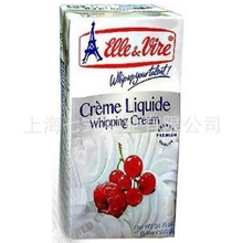 法国铁塔淡奶油忌廉动物淡奶油1L易于打发