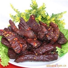 厂家直供内蒙古特产马背军粮散装称重真空压缩手撕风干牛肉干包邮