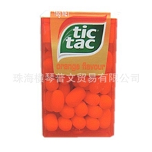 澳大利亚tictac香橙润喉糖16g*12盒/组进口休闲食品糖果批发