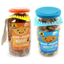 河马莉骨头饼干(牛奶味/黑糖味)奶香浓郁儿童宝宝营养饼干170g
