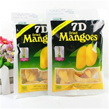 菲律宾进口特产食品新包装正品7D芒果干休闲零食100g假一罚十
