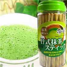 马来西亚御之味日式抹茶/特浓牛乳/羊乳棒棒手造饼干170g克