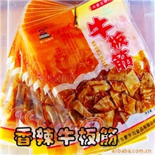 内蒙古特产牛肉干蒙升阳香辣牛板筋30克促销价