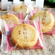 批发零售友臣好拌礼金丝肉松饼皮薄肉多酥松可口5斤一箱