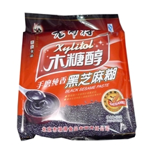 07122103无糖食品老布特木糖醇手磨纯香黑芝麻糊630G
