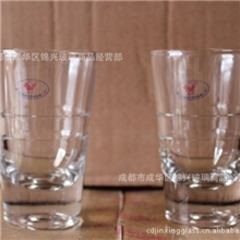 条纹玻璃烈酒杯一口啤酒杯