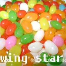 实体批发散装果汁软糖彩色吉利糖豆酸酸软糖果味软糖