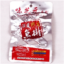 休闲食品湖南特产小吃零食味芝元鱼排20g野生香辣鱼尾超辣