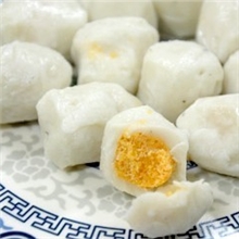 鱼籽包心鱼丸火锅料冷冻鱼丸150g/包鱼丸批发